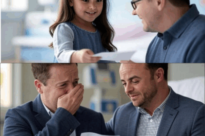 Declan Donnelly Vowed Never to Cry on Camera — Until a Little Girl’s Hand-Drawn Card at His Secretly Supported Children’s Hospice Broke His Heart 🥺💌