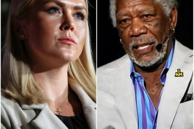 Karoline Leavitt Lectures Morgan Freeman on R@cism and Inequality LIVE on TV – Freeman’s Sharp Response Leaves Her Speechless