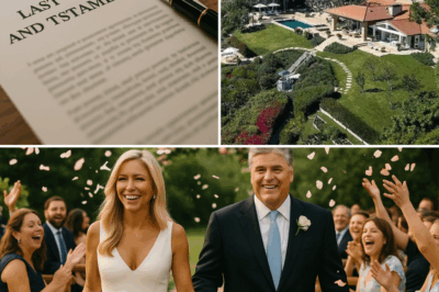Sean Hannity’s Secret Will Leaked: Multi-Million Dollar Beachfront Mansions for Ainsley Earhardt’s Kids—And His Entire Fortune for the Woman He Loves
