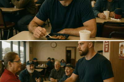 After 24 Days on the Road, This Trucker Thought It Was Just Another Stop—Until Travis Kelce Quietly Paid for Everyone’s Lunch and Gave Them a Moment That Felt Like Home