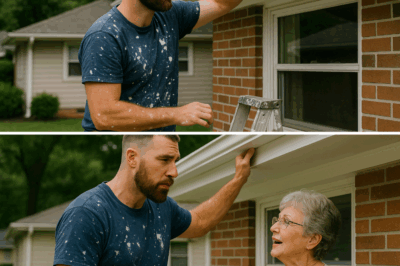 She Left a Sandwich for Him After Every Practice — What He Etched Into Her Storm-Damaged Porch Left the Whole Neighborhood in Tears