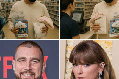 Caught in the Baby Buzz: Travis Kelce Spotted Baby Shopping Alone While Taylor Swift Vanishes from Social Media – Are They Secretly Expecting?