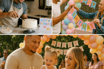 NFL Superstar Patrick Mahomes Trades the Stadium for the Kitchen: The Touching Moment His Daughter Made Him Cry After a Homemade Birthday Surprise He Crafted With His Own Hands