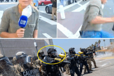 ‘I Follow Orders!’ Officer Who Shot Reporter with Rubber Bullet in LA Protests Tied to Unbelievable Political Views—Dig Into the Scandal Rocking the City!