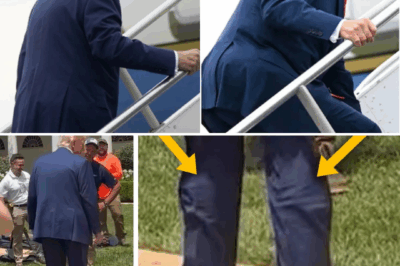 ‘Is He Okay?’ Trump’s Viral ‘Leg Braces’ Spark Wild Health Fears—His Defiant Response Shuts Down Critics and Ignites a Firestorm! Uncover the Truth Behind the Rumors Now!