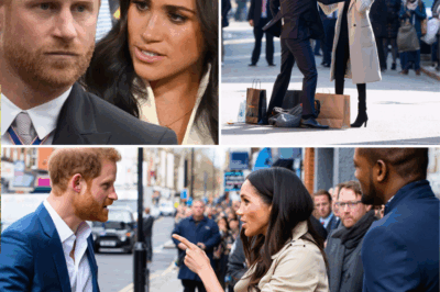 Prince Harry and Meghan’s Explosive Street Showdown: Harry and Meghan’s Fiery Montecito Clash Ignites Shocking Divorce Rumors! 🔥😠🌴