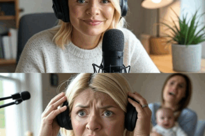Holly Willoughby’s Dazzling Post-ITV Postcard Journey Derailed by a Mysterious Baby’s Cry: Shocking Pause and Vanishing Spark Fan Frenzy! 👶❓🌪️