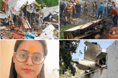 Miracle on the Ground: Woman Survives Deadly India Plane Crash After Traffic Jam Delays Her Flight, Whispers ‘My Ganpati Ji Saved Me’! ✈️🚦🙏
