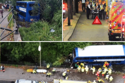 8 Hurt in Eastleigh’s Shocking School Bus River Crash, as a Cryptic Clue in the Debris Raises Alarming Questions About Safety 🚨😞🎯