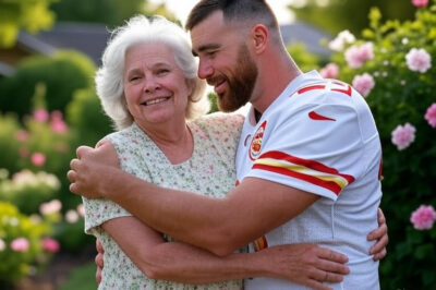 From Hunger to Hope: Travis Kelce’s Heartfelt Tribute to the Woman Who Fed Him When He Had Nothing, and How He Changed Her Life Forever
