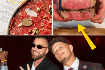 NFL Superstars Travis Kelce and Patrick Mahomes Stunned by Mystery VIP Guest’s Cryptic Note at 1587 Prime Grand Opening—What Did It Say to Leave Chefs Speechless?