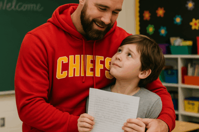 Travis Kelce’s Heartfelt Birthday Surprise Leaves Foster Kids Speechless: A Mysterious Message on an Envelope Sparks Tears and Wonder