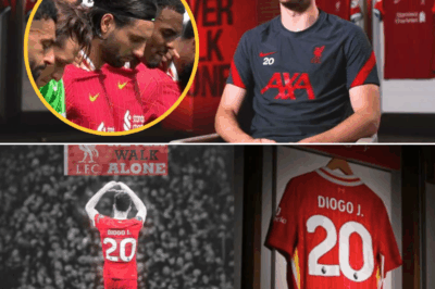 Shocking Moment in Liverpool Locker Room 😱 A Teammate Reveals a Mysterious Spiritual Event at Diogo Jota’s Spot After His Passing 🙏⚽