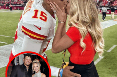 Patrick Mahomes Ditches the Spotlight to Share a Tender, Unscripted Gesture with His Beloved Wife Brittany in the Stadium Tunnel, Captured on Camera and Beamed Across City Screens, Leaving Fans Swooning and Wondering What Romantic Secret Sparked This Viral Moment of Love!