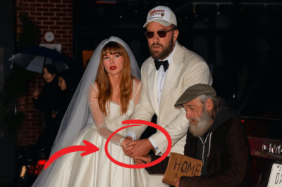 Heart-Melting Moment: Taylor Swift and Travis Kelce’s Compassionate Act for a Lonely Elderly Man Sparks Nationwide Tears and Admiration