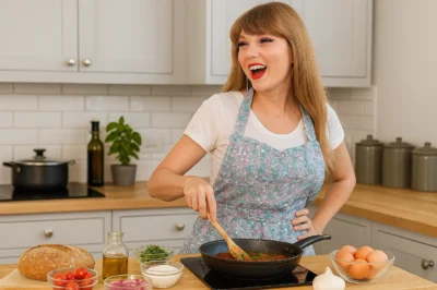 Love on the Menu: How Taylor Swift’s Heartwarming Culinary Creations for Travis Kelce Paint the Picture of a Cozy, Forever Family – Five Hours a Day Spent in the Kitchen, Crafting Memories