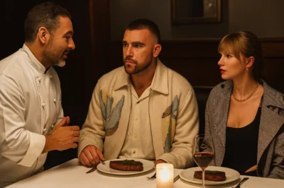 Taylor Swift’s Four-Word Menu Critique at Travis Kelce’s Kansas City Steakhouse Sparks Chef’s Apology and Ignites Culinary Drama—What Did She Say?
