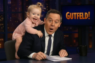 “Move Over, Dad!” Greg Gutfeld’s Tiny Co-Star Steals the Spotlight with One Cheeky Gesture That Left His Show in Stitches!