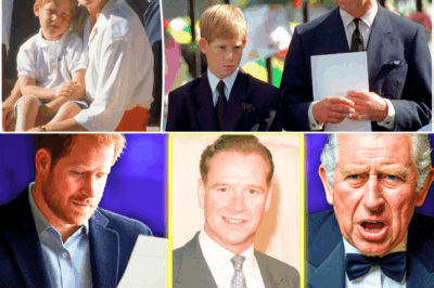 “I Didn’t Cry, and My Father Didn’t Hug Me” 💔👑: Prince Harry Recalls the Chilling Moment He Learned of Princess Diana’s Death — A Royal Childhood Marked by Silence and Grief 😢