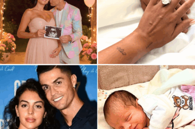 Cristiano Ronaldo just scored his sweetest goal yet — a beautiful baby girl with Georgina Rodríguez! Fans say this milestone, coming days after their engagement 👶⚽❤️