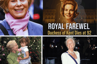 A Heartbreaking Farewell to a Quiet Royal Icon: At 92, the Duchess of Kent Leaves Behind a Legacy of Unwavering Compassion, Musical Magic, and the Tender Embrace That Touched a Nation’s Soul—What Secrets of Grace Will Britain Cherish Forever?