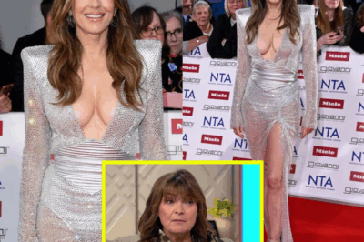 Lorraine Kelly stunned the audience after uttering 3 words right on the red carpet after seeing Elizabeth Hurley’s NTA dress!