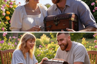 Whispers of the Past Unearthed: Taylor Swift and Travis Kelce’s Serendipitous Discovery of a Hidden Key to a Mother’s Timeless Love Legacy