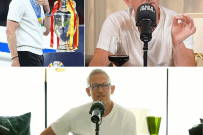 Shocking Twist in England’s Soccer Saga: Gary Lineker’s Cryptic Post-Resignation Message to Gareth Southgate Ignites Whispers of a Brewing Feud – Is a Bitter Backlash About to Erupt Over the Three Lions’ Heartbreak?