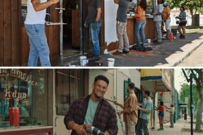 From Demolition’s Edge to Destiny’s Door: Patrick Mahomes Ignites a Small Town’s Miracle Revival, Rallying Hearts and Hammers—But the Hidden Bridge Numbers 2-3-5-0 Whisper a Riddle That Could Change Everything