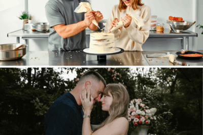 Sweet Whispers of Forever: Taylor Swift and Travis Kelce’s Enchanted Baking Escapade, Where Flour-Dusted Fingers Sketch a Dreamy November Wedding Cake of Eternal Romance and Star-Crossed Delights