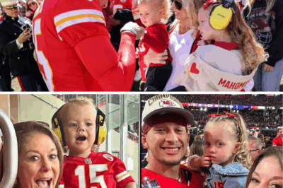“We’ll Always Be By Your Side, Dad – You’re the Best!” Sterling and Bronze’s Tear-Jerking Note to Patrick Mahomes After Chiefs’ Heartbreaking Defeat to Chargers Melts a Nation, Sparking Waves of Emotion and a Father’s Six-Word Reply That Redefines Family Love