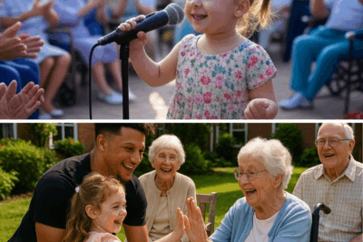When Patrick Mahomes’ Daughter Sang, Time Stood Still: A Touching Visit That Brought Forgotten Joy, Laughter, and Childhood Memories Back to Life in a Nursing Home