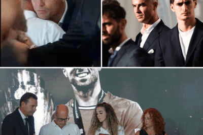 Tribute to Diogo Turns Emotional: Ronaldo’s Hug With Jota’s Dad Melts Hearts — Yet Fans Fixated on His Reaction to Rute 👀💔