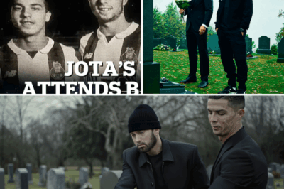 Cristiano Ronaldo & Eminem’s Emotional Visit to Diogo Jota’s Grave 🇵🇹😭 — Fans Still Can’t Believe It Happened 🔥