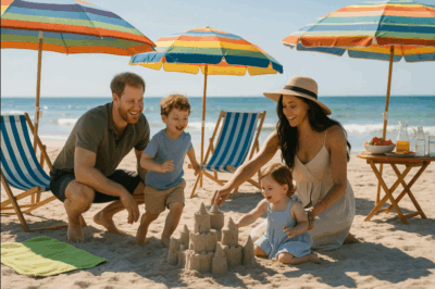 Prince Harry Returns to US After UK Work Trip, Joins Family for Joyful Beach Vacation