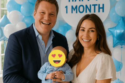 Exciting Reveal: GB News Stars Patrick Christys and Emily Carver Finally Unveil Their Adorable First Child’s Cute Face After Weeks of Teasing – But Who Does Little George Resemble More, Mom or Dad? Fans Are Buzzing with Guesses!