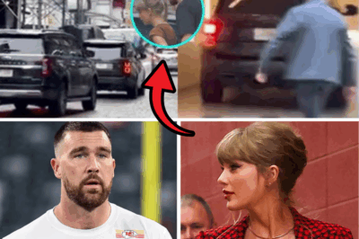 Taylor Swift Picked Up Travis Kelce at Her Tribeca Mansion Before the Chiefs vs. Giants Game — And They Both Got Into a Car Where an Older Woman Was Waiting