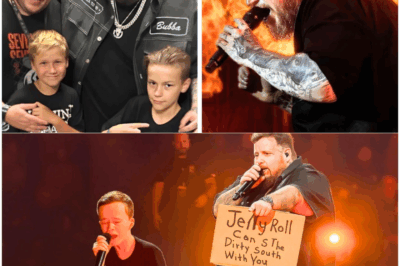😱👏 12-Year-Old Prodigy SHOCKS Arena in Epic Rap Battle With Jelly Roll — Fans Call It the Moment of the Year 🎶🔥