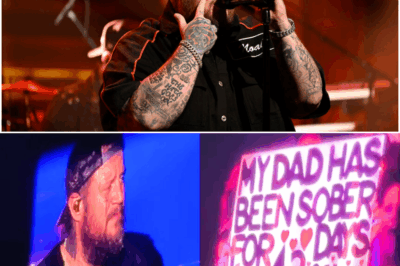 🙏💔 “I’ve Been There Too…” Jelly Roll Breaks Down on Stage After Spotting a Fan Holding a Sobriety Sign 🎤✨