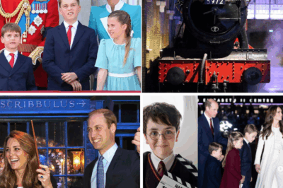 A Royal Spell: The Wales Family’s Enchanting Journey into the Wizarding World at HBO’s Harry Potter Set