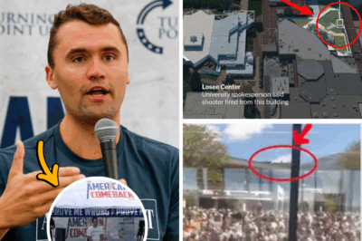 Police Uncover Sniper’s Vantage Point in Charlie Kirk Case: Eyewitnesses Stunned by Precision in Tightly Enclosed Tent