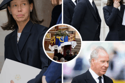 Lady Sarah Chatto, her husband Daniel, their son Samuel, and her brother Earl Snowdon joined mourners at Westminster Cathedral to honour Katharine, Duchess of Kent—a quiet yet historic farewell to a beloved member of the Royal Family.