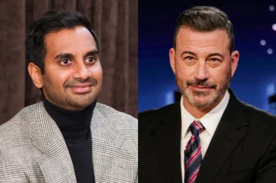 Shocking Confrontation: Jimmy Kimmel’s Explosive Interrogation of Aziz Ansari Over Controversial Riyadh Comedy Festival Performance – What Jaw-Dropping Move Did He Pull Live on Camera That Left Everyone Stunned?