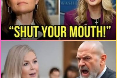 Shockwave in the Courtroom: Leavitt’s Biden Insult Sparks $100K Fine – Bondi’s Lightning Cuff Move Stuns America