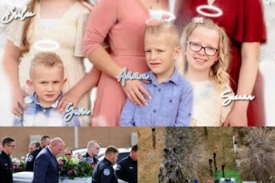 It looked like a portrait of happiness — a mother laughing in the kitchen, five children chasing sunlight through the backyard, a home where love seemed to live in every corner. But behind those smiles, something darker was whispering