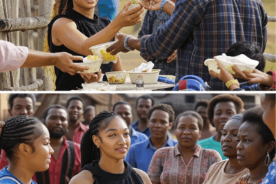 WNBA queen Angel Reese ditched the spotlight for a 500km solo drive to a forgotten rural village… what she gave them will melt your heart 💔