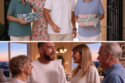 Sweet Surprise Drop-In: Taylor Swift’s Parents Crash Her Cozy Pad with Travis Kelce, Only to Stumble Upon a Baby Bombshell That Has Everyone Buzzing – “Looks Like Grandkids Are on the Horizon!”