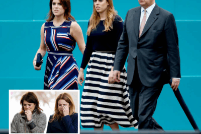 Royal Heartbreak: Beatrice & Eugenie Flee UK in Secret as Dad Andrew’s Scandal Crown Crumbles! 😱👑💔