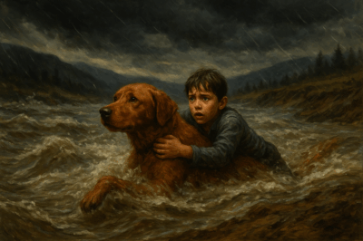 Rusty, the Hero Dog Who Saved a Boy from a Raging River
