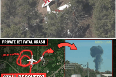 PANIC IN THE COCKPIT 😢 Pilot’s Desperate Cries of ‘Stall Recovery!’ Echo Before Private Jet Explodes in Michigan Forest 💥✈️